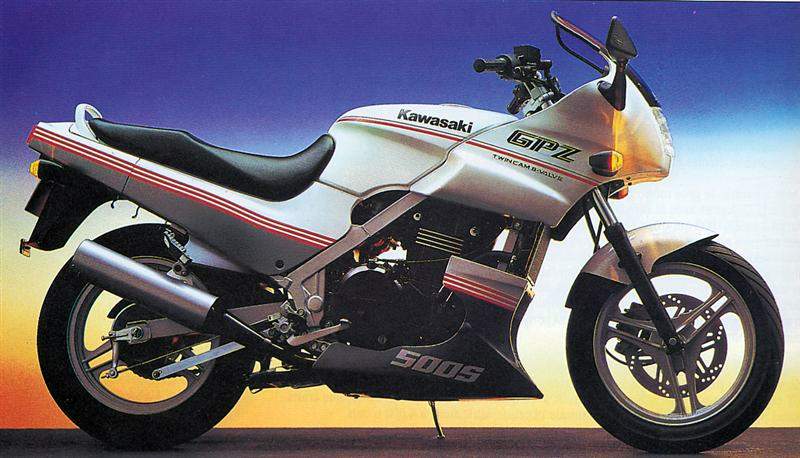 1987 kawasaki deals ex500